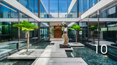 Miami Beach Interior Reflecting Pool